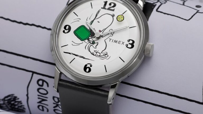 TIMEX×ピーナッツの最新コラボ時計が登場｜スヌーピーのピックルボールモデルなどを展開
